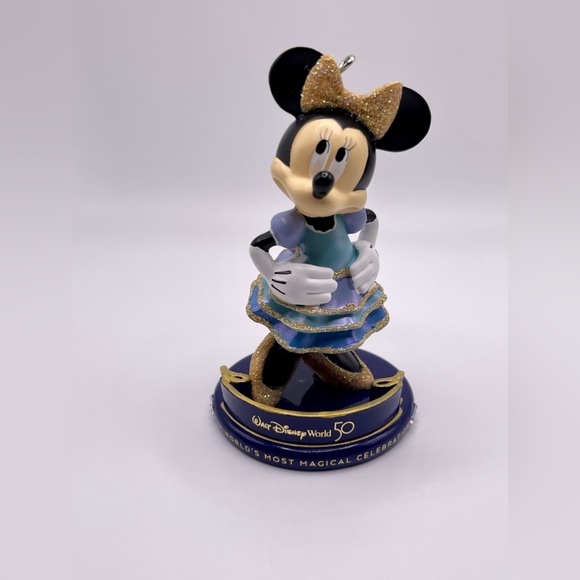 Walt Disney World 50th Anniversary Minnie Mouse Hanging Ornament - Picture 1 of 15